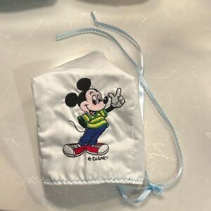 Rare Vintage Disney Mickey Baby Bonnet